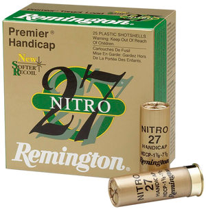 Remington Ammunition Premier Nitro 27, Rem 20227 Sts12nh17  12      7.5 1oz         25/10