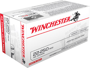 Winchester Ammo Usa, Win Usa222502  22250      45 Jhp             40/10