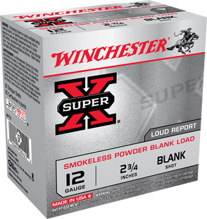 Winchester Ammo Super X, Win Xp12      Super-x  Blank                 25/10