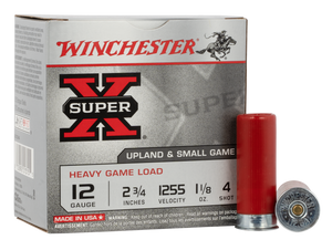 Winchester Ammo Super X, Win Xu12h4     Sup-x Hvygm 12 2.75 4sh  11/8 25/10