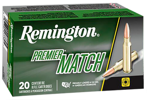 Remington Ammunition Premier, Rem 27676 Rm68r1    Matchking 115 Bthp       20/10