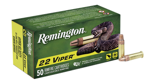 Remington Ammunition Viper, Rem 21080 1922     22lr 36 Hpv Viper        50/100