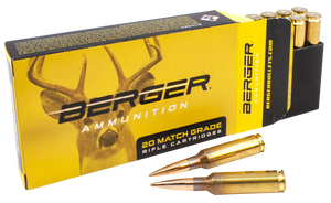 Berger Bullets Target, Berg 31070   6.5crd  156gr Eol Elite Hntr    20/10