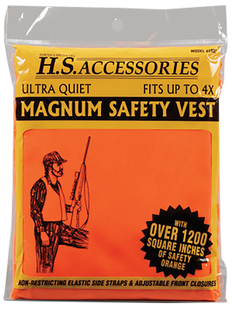 Hunters Specialties Safety Vest, Hs Hs-02002         Magnum Safety Vest Orange