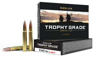 Nosler Trophy Grade, Nos 48634 Trophy 9.3x62   250 Ab             20/10