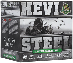 Hevishot Hevi-steel, Hevi Hs62035 Hevi-steel   20 3 1oz #3&#5     25/10