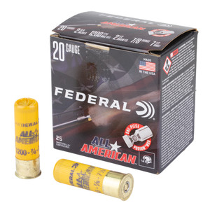Fed All Amer 20ga 2.75" 7/8oz #7.5