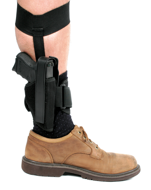 Blackhawk Ankle, Bhwk 40ah01bkr  Cqc Ankle Holster Sz 1