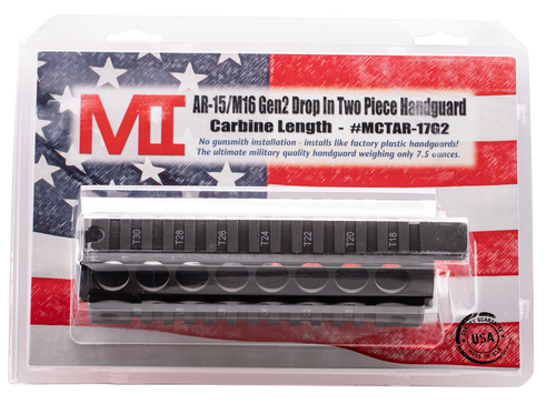 Midwest Industries Inc Gen 2, Midwest Mctar-17g2      G2 Dropin Forearm Carbne