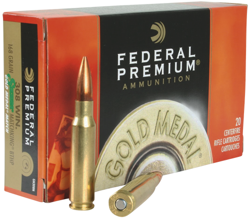 Federal Premium, Fed Gm308m         308     168 Bthp          20/10