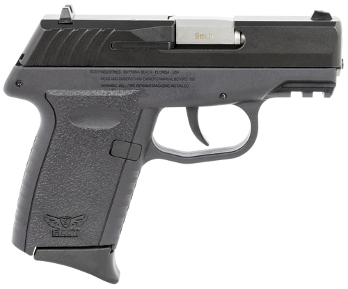 Sccy Industries Cpx-2, Sccy Cpx-2cbbkg3 9mm Blk Slide Blk Grip    Ns 10r