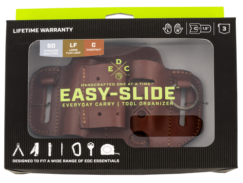 1791 Gunleather Edc, 1791 St-es-lf-chn-a  Edc Standard Esy Slide Lg Tan
