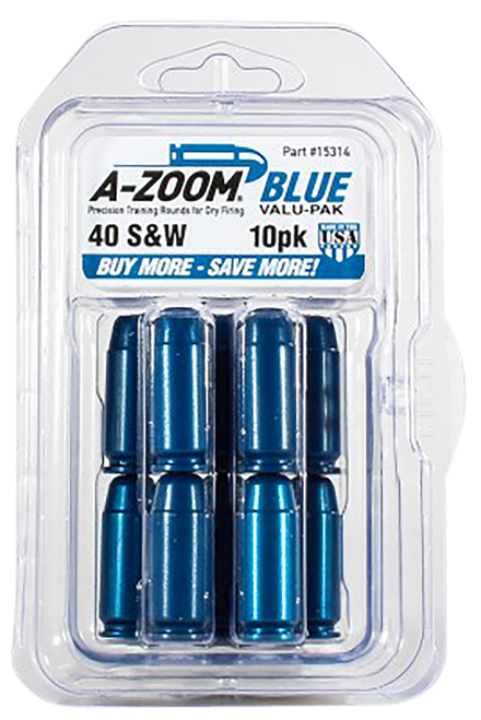 A-zoom Value Pack, Azoom 15314      Blue Snap Caps 40sw          10pk