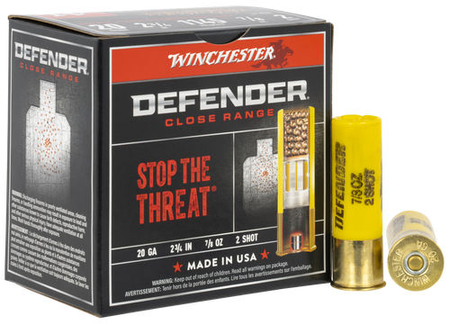 Winchester Ammo Defender, Win S202pd25   Defender #2 Lead 7/8          25/10