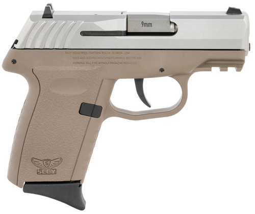 Sccy Industries Cpx-2, Sccy Cpx-2ttdeg3 9mm Tt Slide Drk Grip     Ns 10r