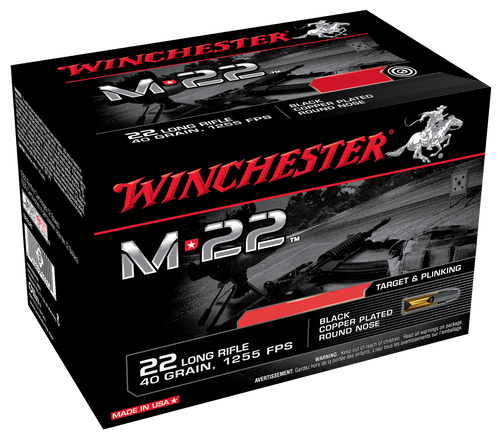 Winchester Ammo M-22, Win S22lrtpb    22lr 40 Bplrn               2000/2