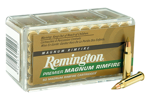 Remington Ammunition Premier, Rem 21184 Pr22m1   22wmr 33 Accutip          50/40