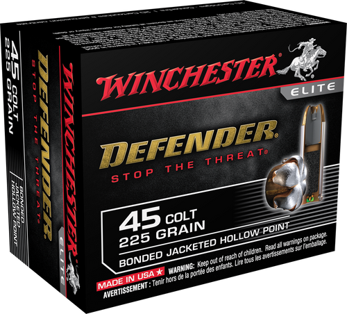 Winchester Ammo Defender, Win S45cpdb         45 Clt  225 Pdx          20/10