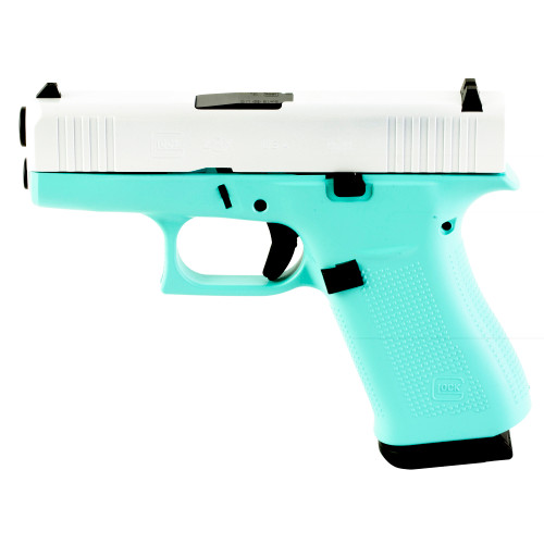 Glock 43x 9mm 10rd Reb Pearl Wht Sld