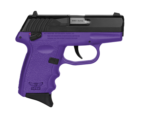 Sccy Industries Cpx-4, Sccy Cpx-4cbpu            380 2.96 10r Sf Blk/prpl