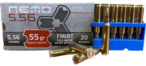 Nemo Arms , Nemo 556m193na-55-ppu 5.56 55gr Fmjbt        20/50