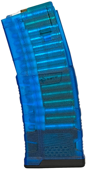 Mission First Tactical Exd, Mft Exdpm556-t-b    Exd Translucent Mag 30rd Blue