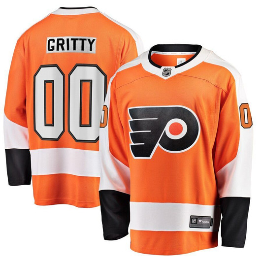 Gritty Philadelphia Flyers Fanatics Branded Breakaway Player Jersey - Orange