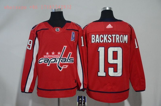 Washington Capitals Nicklas Bï¿½Ckstrï¿½M #19 2020 Nhl Red Jersey Jersey