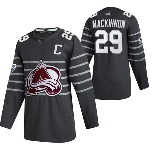 Nathan Mackinnon #29 Colorado Avalanche 2020 Nhl All Star Black Jersey Jersey