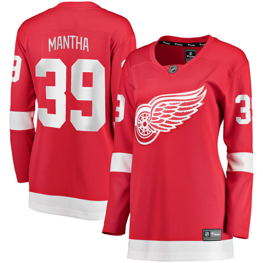 Anthony Mantha Detroit Red Wings Fanatics Branded Women'S Home Breakaway Player Jersey - Red