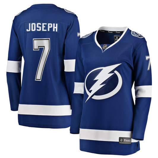 Women'S Mathieu Joseph Fanatics Branded Blue Tampa Bay Lightning Home Breakaway Player Jersey