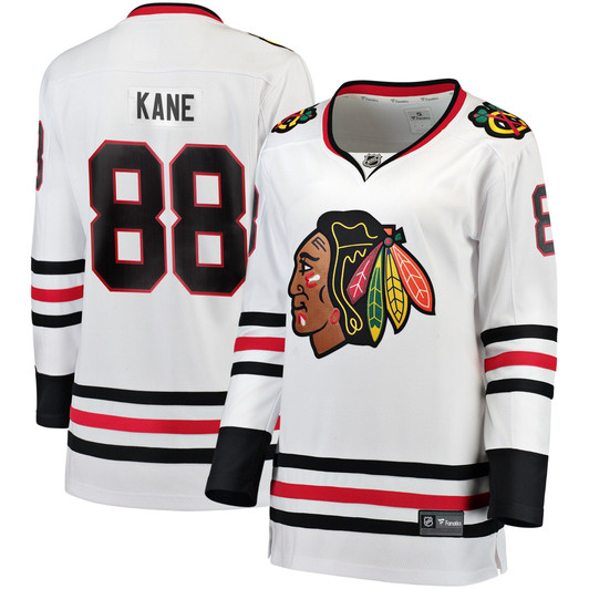 Women'S Fanatics Branded Patrick Kane White Chicago Blackhawks Breakaway Player Jersey