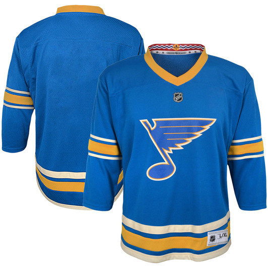 Youth Blue St. Louis Blues 2018/19 Alternate Replica Jersey