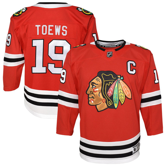 Youth Jonathan Toews Red Chicago Blackhawks Home Premier Player Jersey