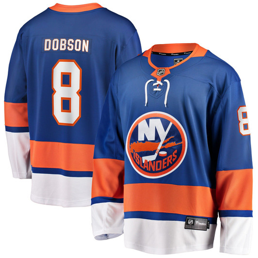 Men'S Fanatics Branded Noah Dobson Royal New York Islanders Replica Player Jersey