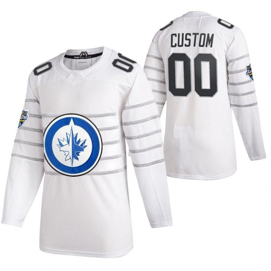 Winnipeg Jets 2020 Nhl All Star Personalized Custom White Jersey Custom Jersey