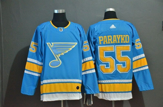 St. Louis Blues Colton Parayko #55 2020 Nhl Blue Jersey Jersey