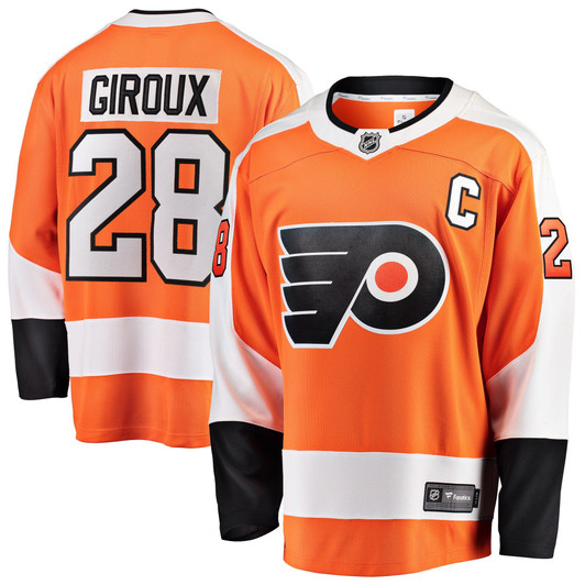 Men'S Fanatics Branded Claude Giroux Orange Philadelphia Flyers 2019 Stadium Series Breakaway Player Jersey