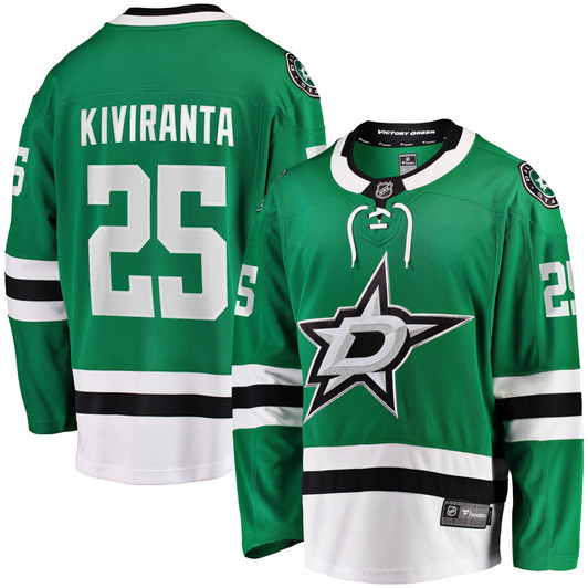 Men'S Fanatics Branded Joel Kiviranta Kelly Green Dallas Stars Home Breakaway Jersey