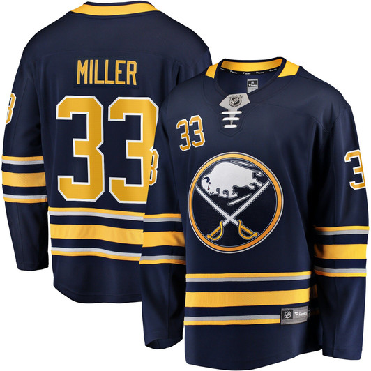 Men'S Fanatics Branded Colin Miller Navy Buffalo Sabres Breakaway Team Color Player Jersey