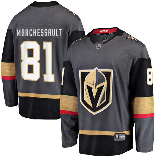 Men'S Fanatics Branded Jonathan Marchessault Vegas Golden Knights Black Home Breakaway Player Jersey