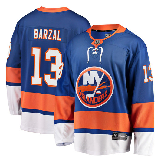 Men'S Fanatics Branded Mathew Barzal Royal New York Islanders Home Premier Breakaway Player Jersey