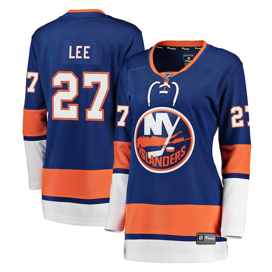 Women's New York Islanders Anders Lee Fanatics Royal Breakaway Player Jersey
