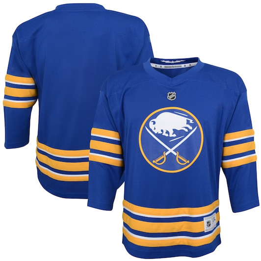 Youth Buffalo Sabres Blue Home Replica Blank Jersey