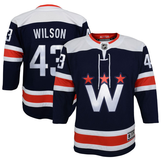 Tom Wilson Washington Capitals  2020/21 Alternate Premier Player Jersey - Navy