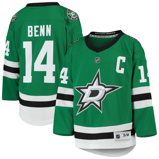 Jamie Benn Dallas Stars  Home Replica Player Jersey - Kelly Green