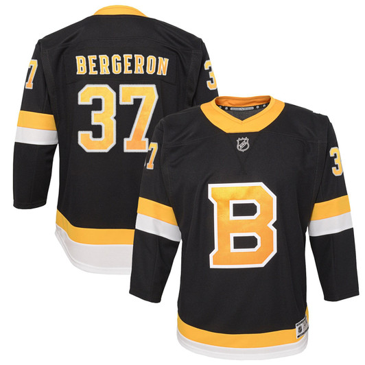 Patrice Bergeron Boston Bruins  Alternate Premier Player Jersey - Black