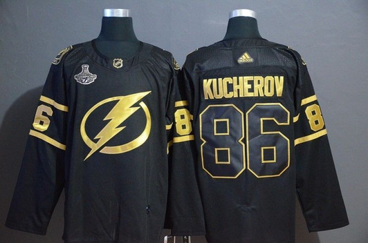 Tampa Bay Lightning Nikita Kucherov Nhl 2020 Black Jersey Jersey