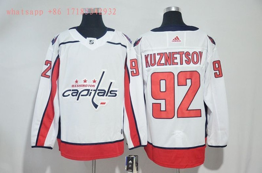 Washington Capitals Evgeny Kuznetsov #92 2020 Nhl White Jersey Jersey