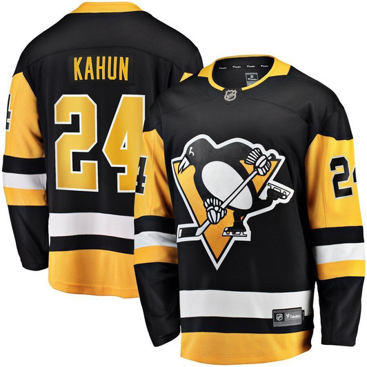 Dominik Kahun Pittsburgh Penguins Fanatics Branded Home Breakaway Player Jersey - Black